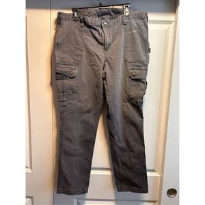 Duluth Trading Company Grey Firehose pants